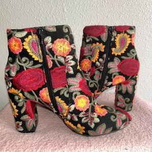 Floral Booties